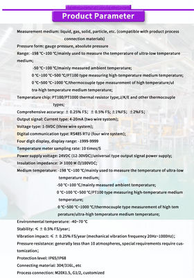 Advanced UBW500Y Temperature Sensor Digital Calibration Adjustment For Accurate Results