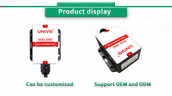 Customizable UBIS-828Y Dual Axis Inclinometer For Analog Angle Measurement
